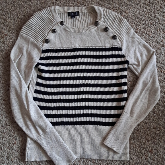 A.N.A knit stripe sweater - Picture 8 of 9